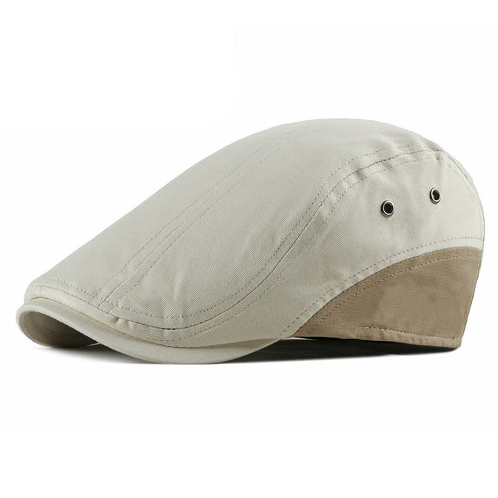 Berretto estivo casual traspirante con pannelli a contrasto. - Bianco - Regolabile (21 5/8"-23 1/4") - image 5