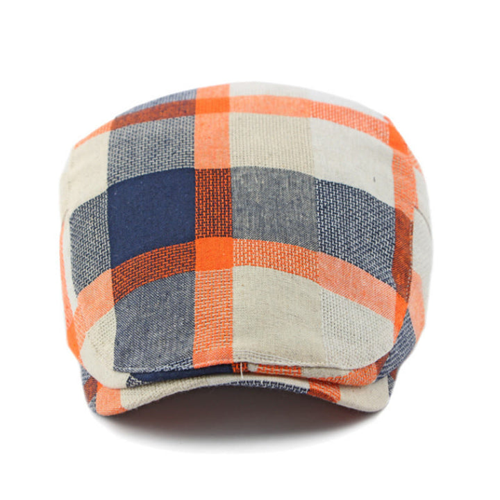Cappello estivo traspirante in lino scozzese - image 2