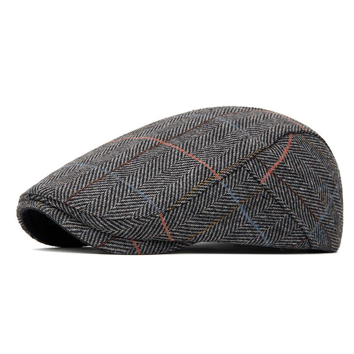 Cappello estivo leggero a quadri - Grigio - Regolabile (22"-24") - image 5