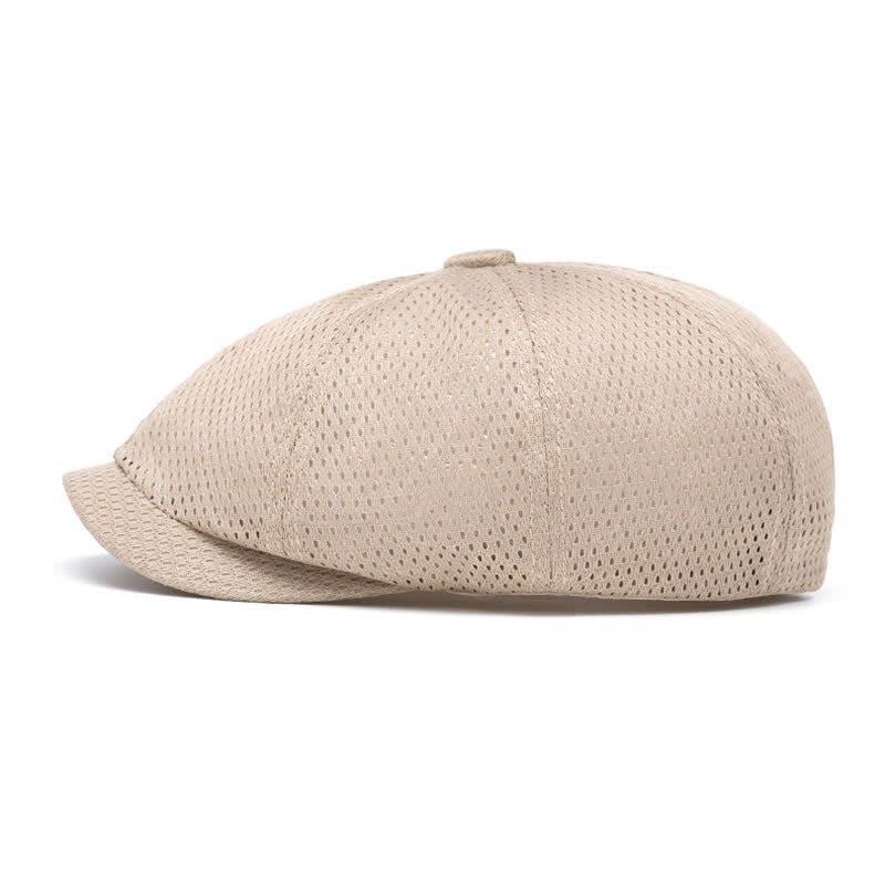 Cappello estivo con basco traspirante in rete tinta unita senza tempo - image 4