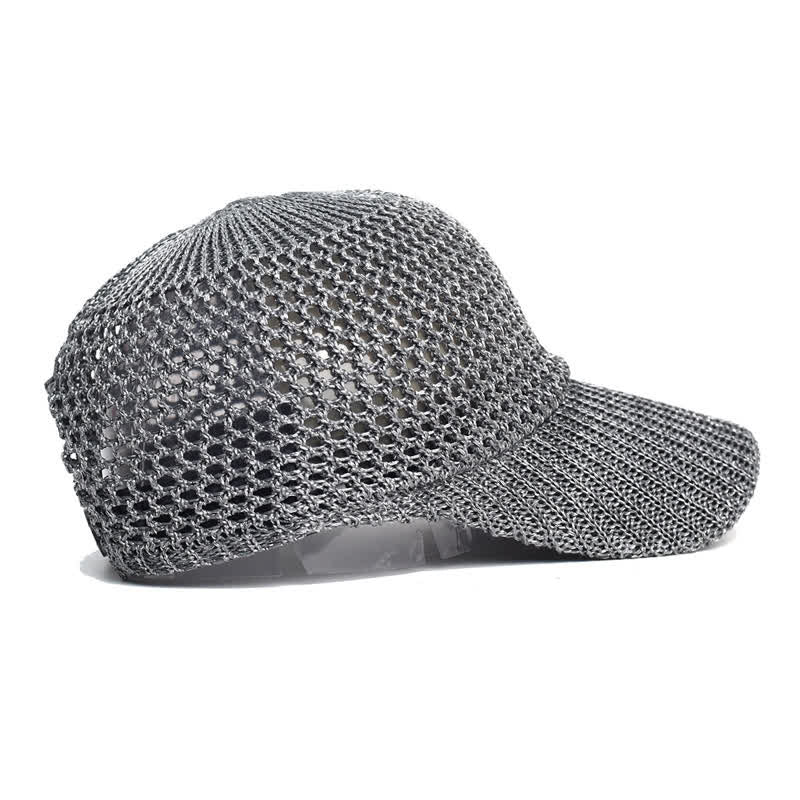 Cappellino da baseball estivo casual leggero classico in rete - image 4