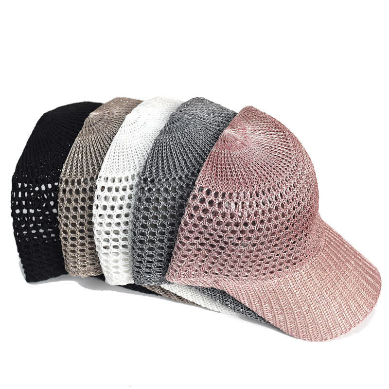 Cappellino da baseball estivo casual leggero classico in rete - image 1
