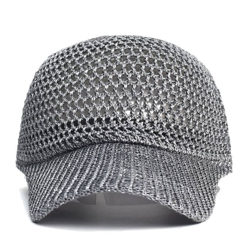 Cappellino da baseball estivo casual leggero classico in rete - image 2