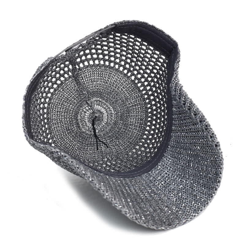 Cappellino da baseball estivo casual leggero classico in rete - image 5
