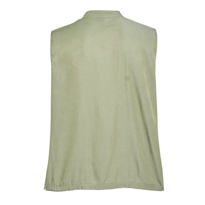 T-shirt senza maniche da uomo estiva con effetto slavato - image 6