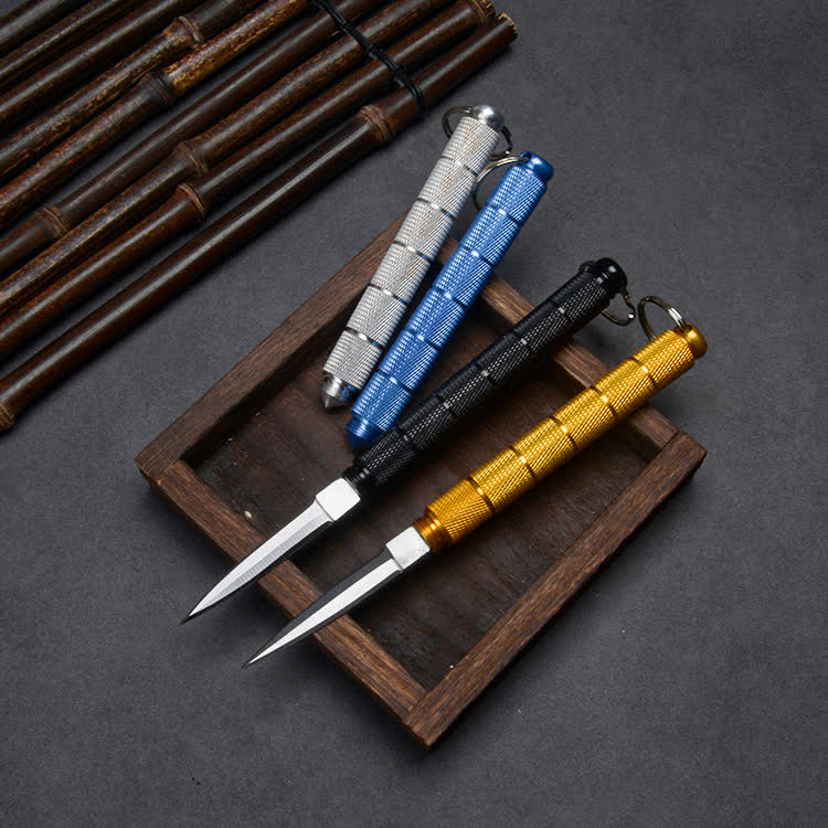 Coltello tattico a penna con lama nascosta e rompivetro - Strumento EDC - image 0