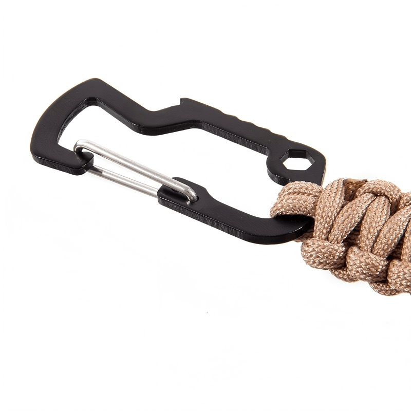 Braccialetto di sopravvivenza portatile in paracord per soccorso d'emergenza - image 6