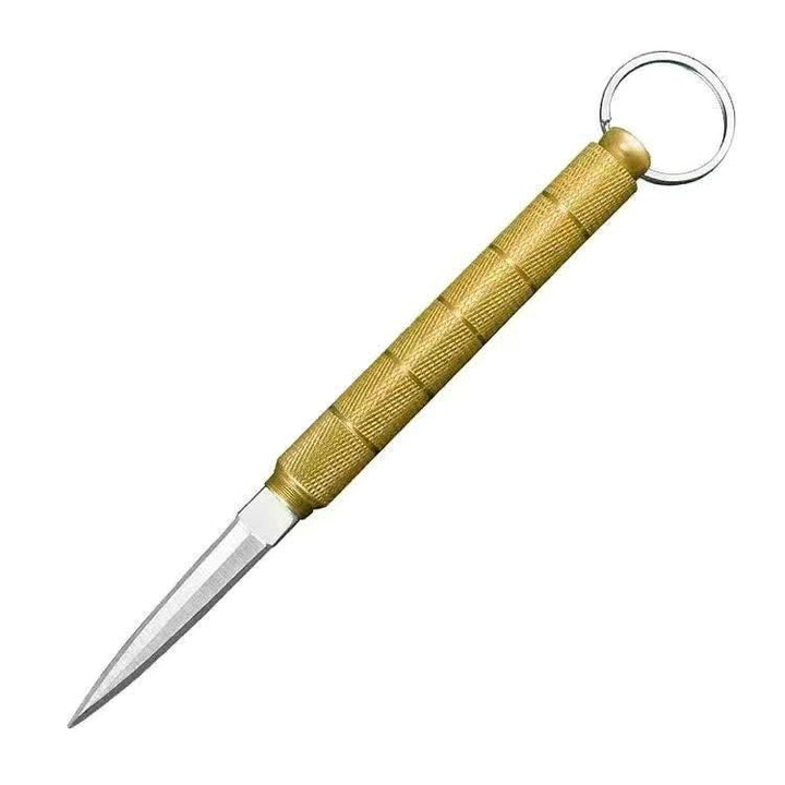 Coltello tattico a penna con lama nascosta e rompivetro - Strumento EDC - Giallo - image 10