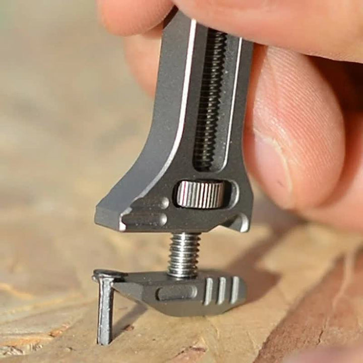Mini chiave inglese regolabile 4 in 1, multiutensile EDC - image 6