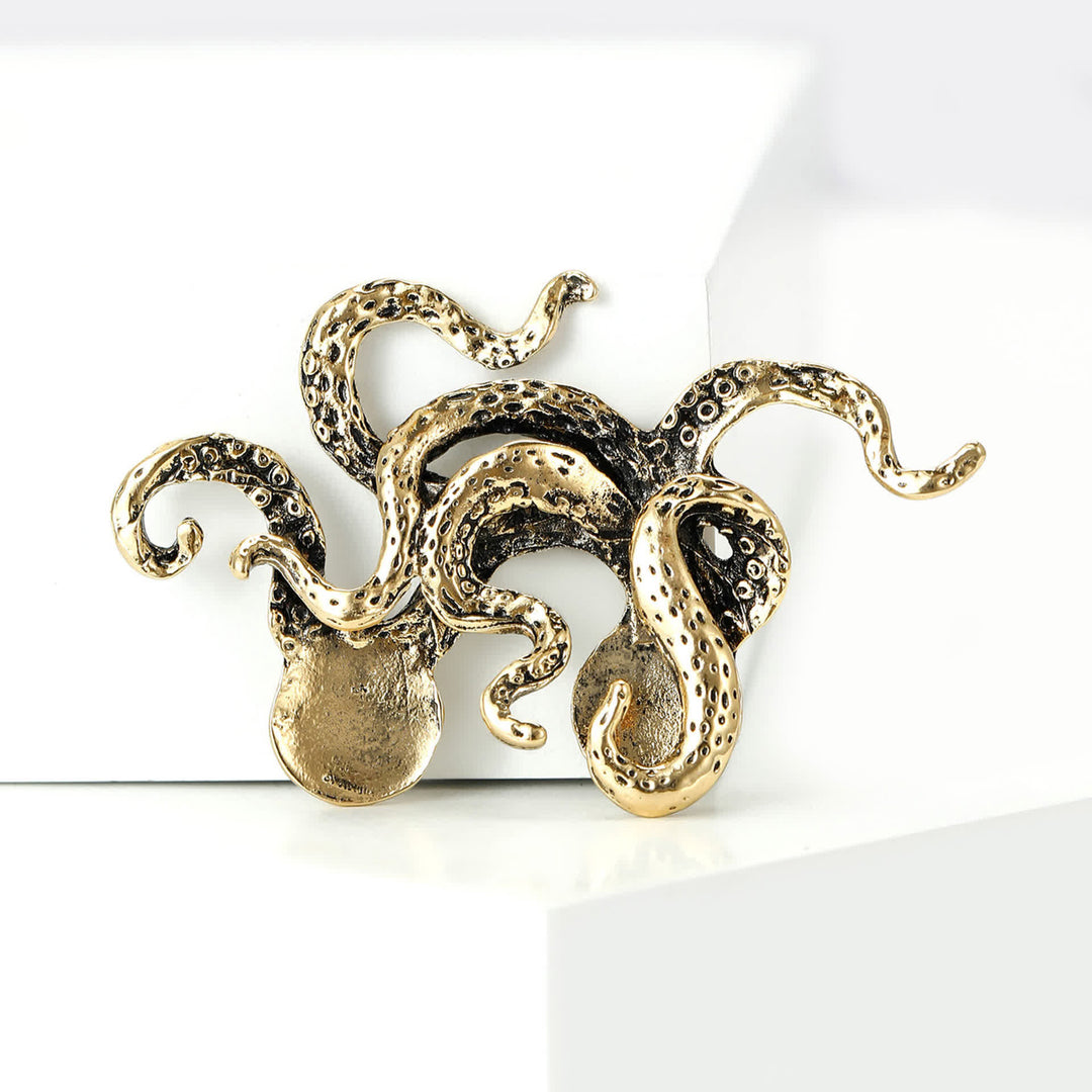 Porta fazzoletto da taschino con tentacoli di polpo gotico - Antico Fuoco - image 5