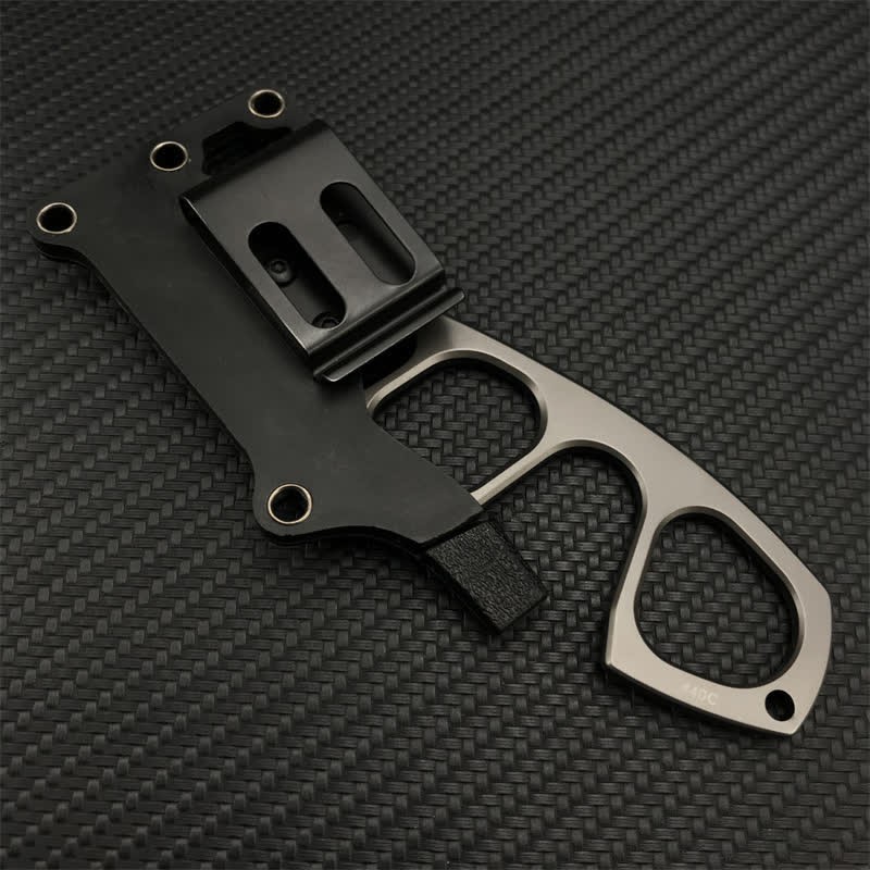 Coltello ultraleggero con design scheletrato, strumento EDC con fodero - image 1