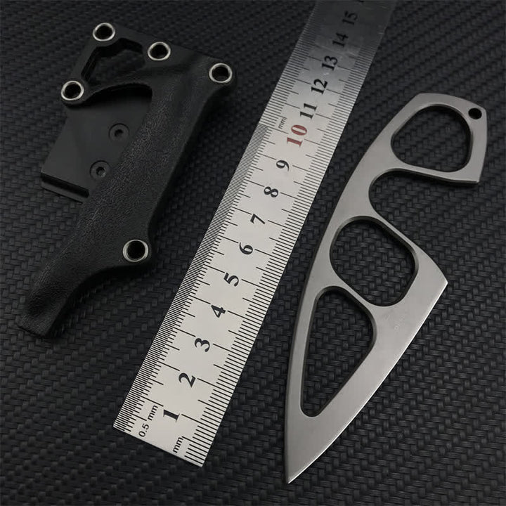 Coltello ultraleggero con design scheletrato, strumento EDC con fodero - image 8