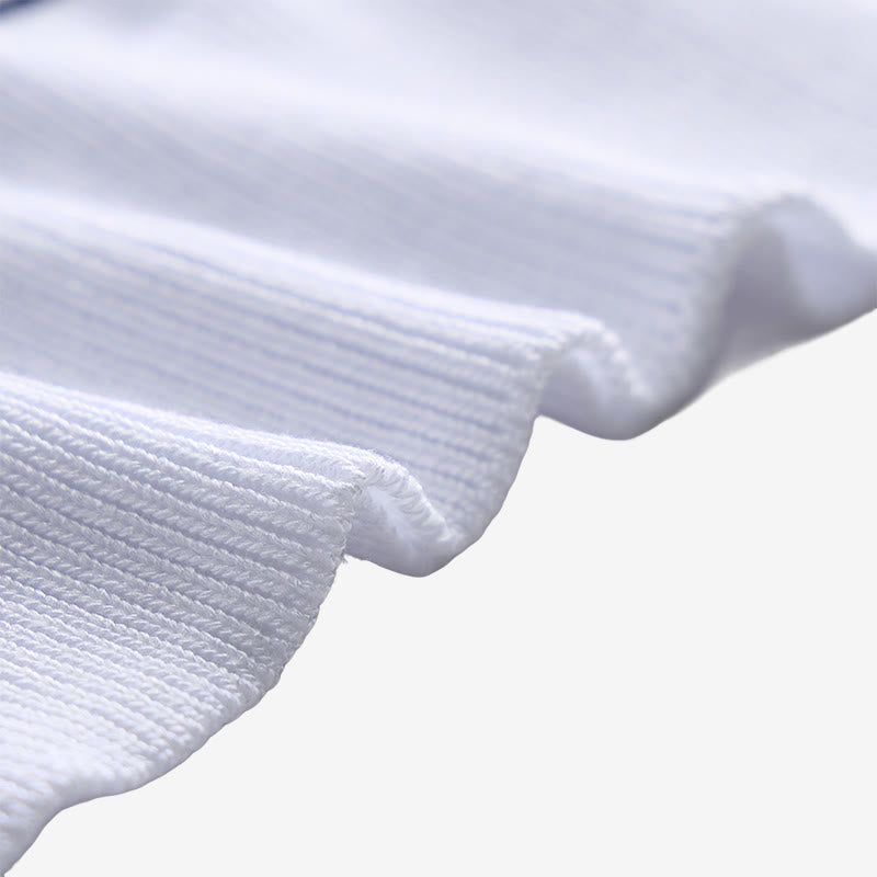 Polo da uomo a maniche corte a righe, vestibilità regolare. - image 10