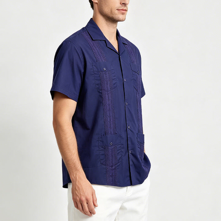 Camicia casual moderna con ricami d'ispirazione cubana - image 9