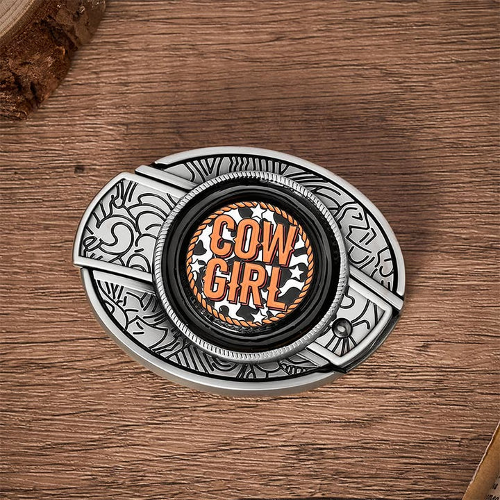 Cintura in pelle con fibbia a coltello pieghevole nascosta, stile cowgirl, fai da te - image 9