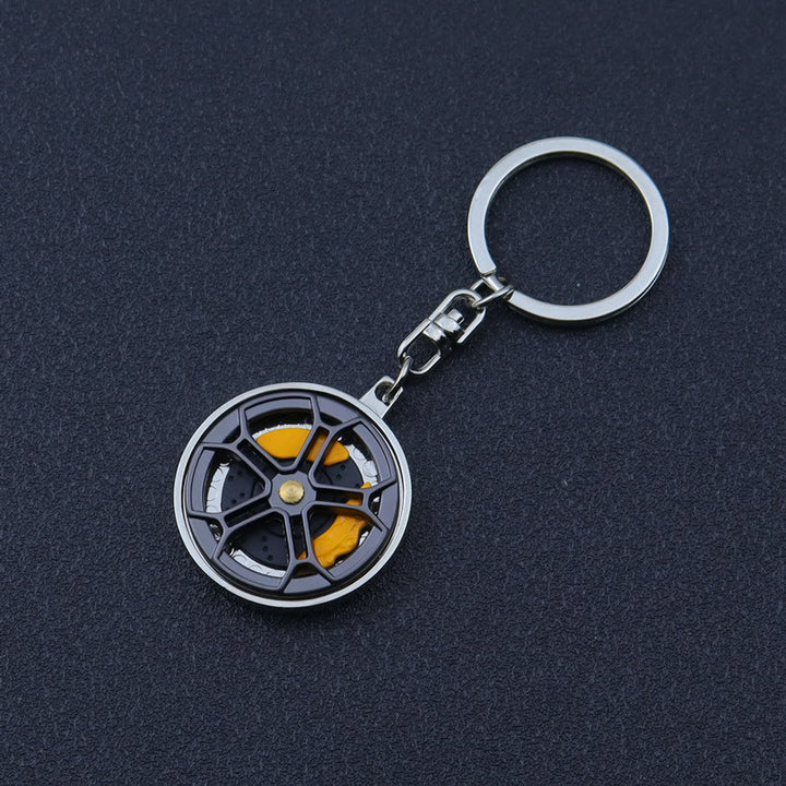 Collezione di portachiavi con design di mini auto moderne - Giradischi a doppio mozzo a pinza - image 2