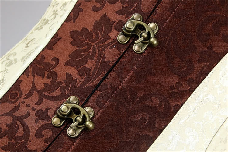 Corsetto modellante gotico jacquard da donna - image 6