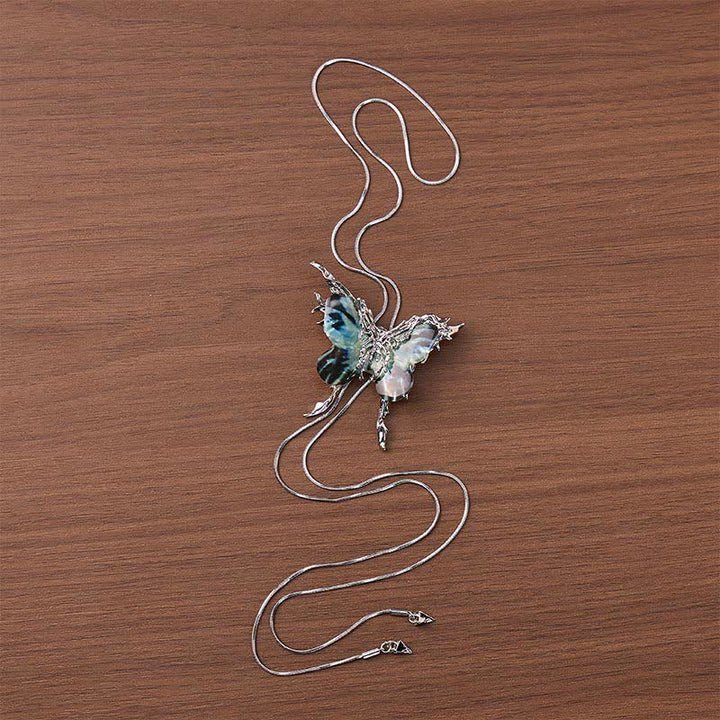 Collana bolo a farfalla regolabile con 6 ali intercambiabili - image 5