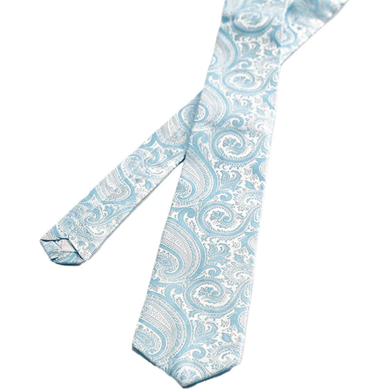 Completo da uomo a tre pezzi con gilet in jacquard a fantasia paisley. - image 15