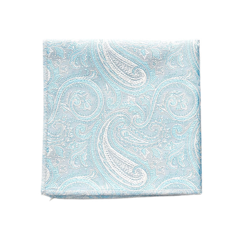 Completo da uomo a tre pezzi con gilet in jacquard a fantasia paisley. - image 14