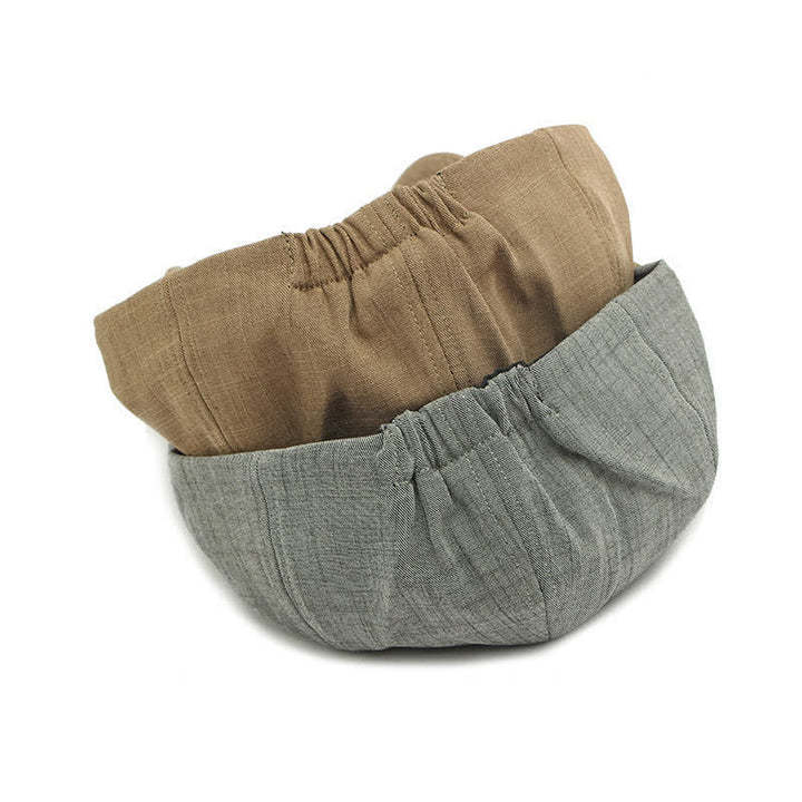 Cappello basco piatto con elastico sul retro, moderno e confortevole, stile vintage. - image 3