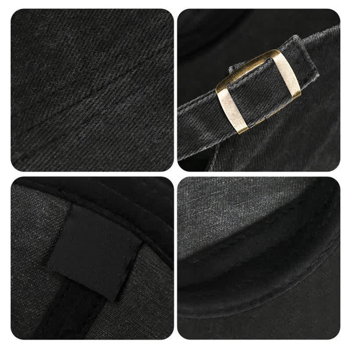 Berretto in cotone lavato ispirato all'abbigliamento da lavoro retrò, perfetto per tutti i giorni. - image 6