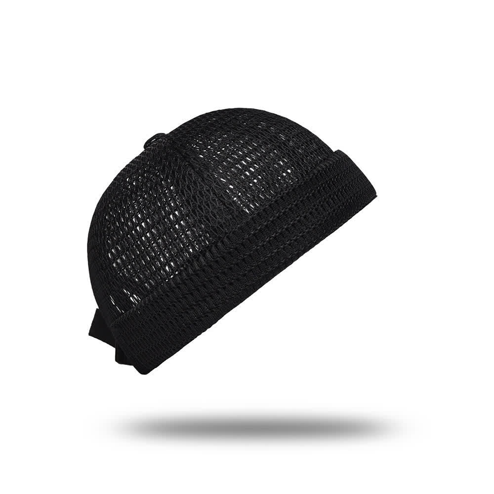 Cappellino da baseball estivo traspirante senza visiera, in rete, stile streetwear. - image 6
