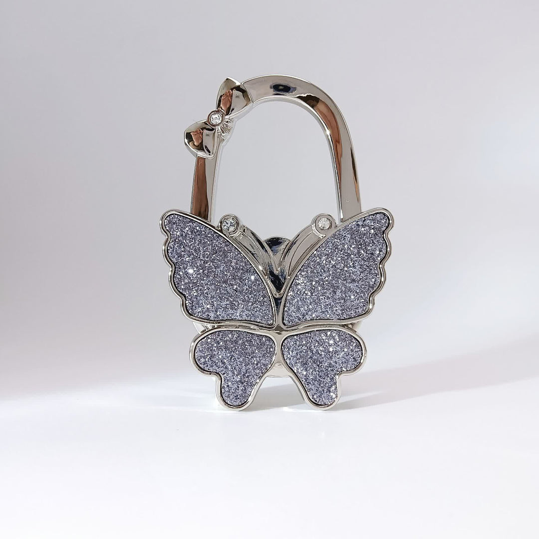 Gancio per borsa a forma di farfalla e trifoglio, serie creativa. - Stile n. 6 - image 11
