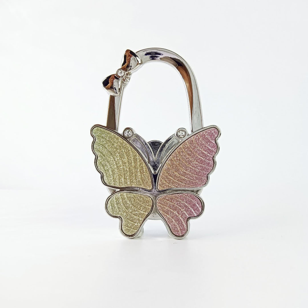 Gancio per borsa a forma di farfalla e trifoglio, serie creativa. - Stile n. 4 - image 9