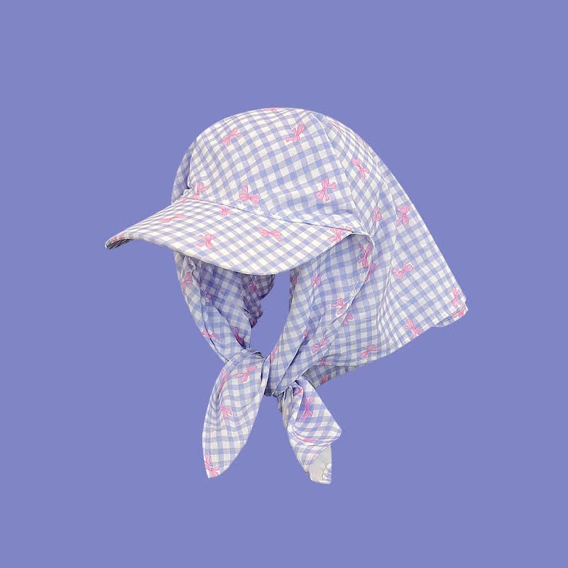 Elegante e pratico cappellino da baseball unisex con bandana da annodare - Nodo a fiocco viola - Regolabile - image 22