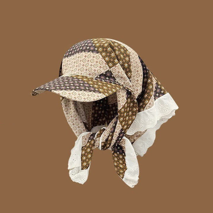 Elegante e pratico cappellino da baseball unisex con bandana da annodare - Fiore di kaki - Regolabile - image 11