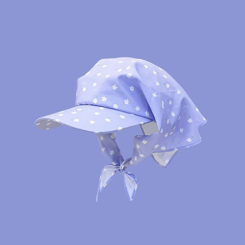 Elegante e pratico cappellino da baseball unisex con bandana da annodare - Margherita viola - Regolabile - image 23