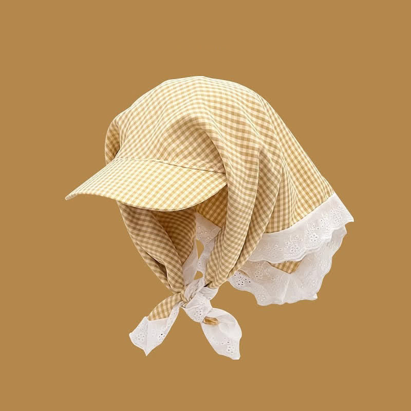 Elegante e pratico cappellino da baseball unisex con bandana da annodare - Controllo giallo - Regolabile - image 7