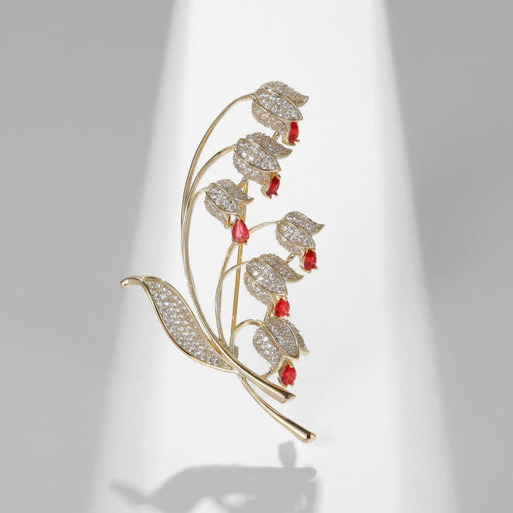 Spilla da donna con mughetto - image 12