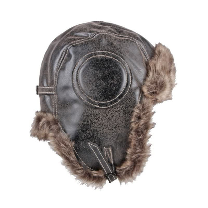 Cappello da cacciatore in similpelle con protezione per le orecchie morbida e soffice - image 12