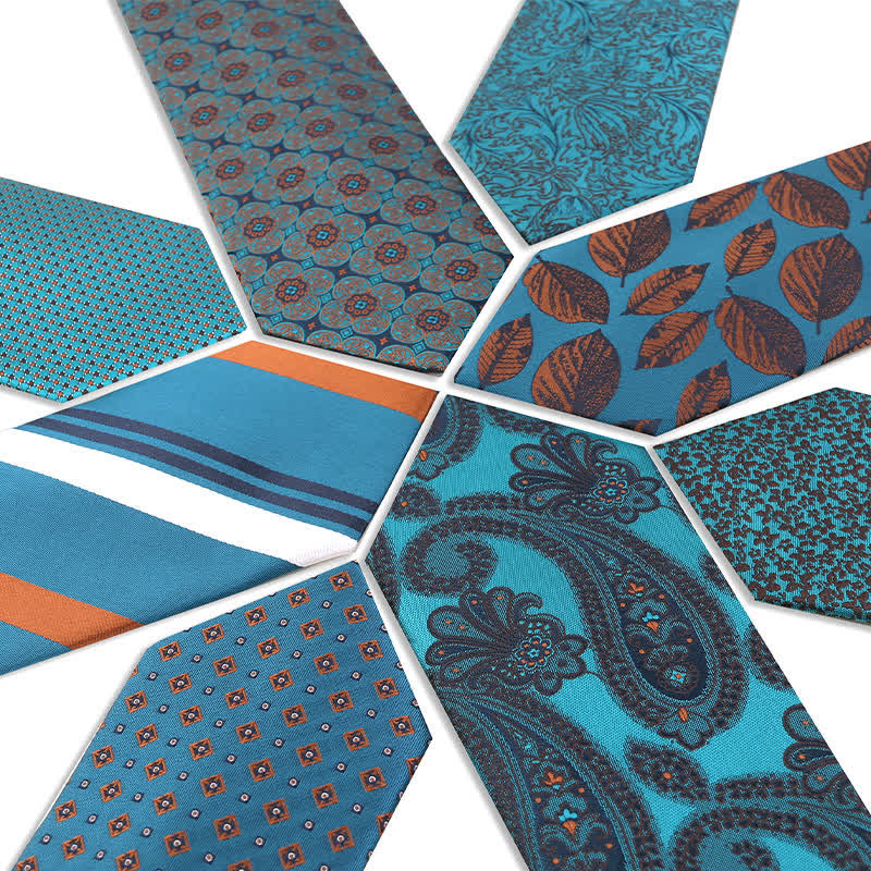 Cravatta da uomo Business Lake Blue Series - image 1