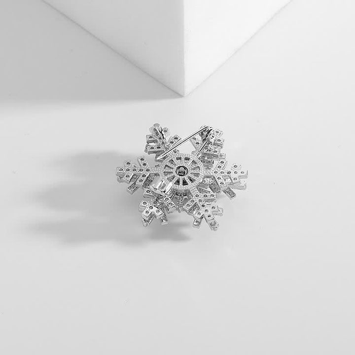 Spilla girevole a forma di fiocco di neve da donna - image 4