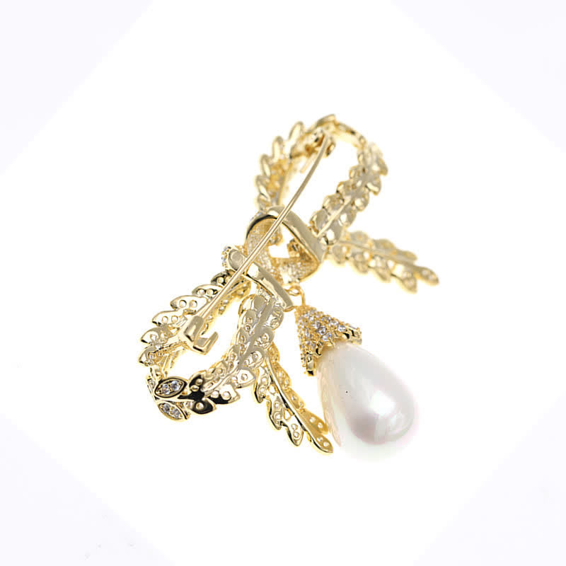 Spilla da donna con fiocco di grano barocco - image 6