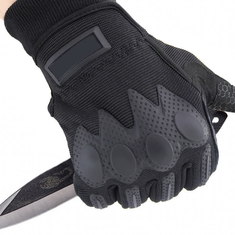 Guanti tattici neri a dita intere per l'outdoor mountaining - image 12