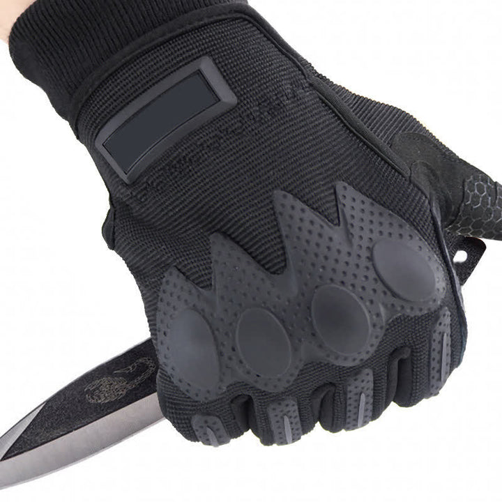 Guanti tattici neri a dita intere per l'outdoor mountaining - image 12