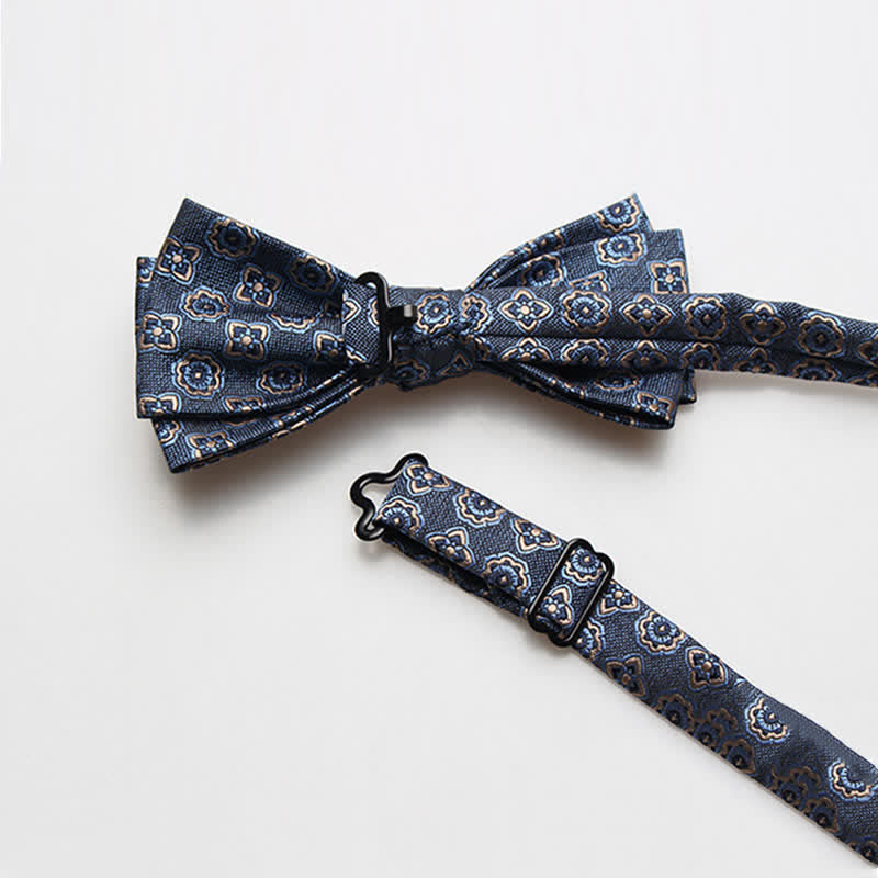 Papillon da ballo con stampa floreale multi-stile da uomo - image 29