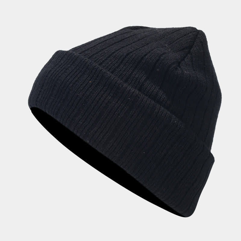 Set di 3 cappelli, sciarpe e guanti in maglia spessa unisex - image 1