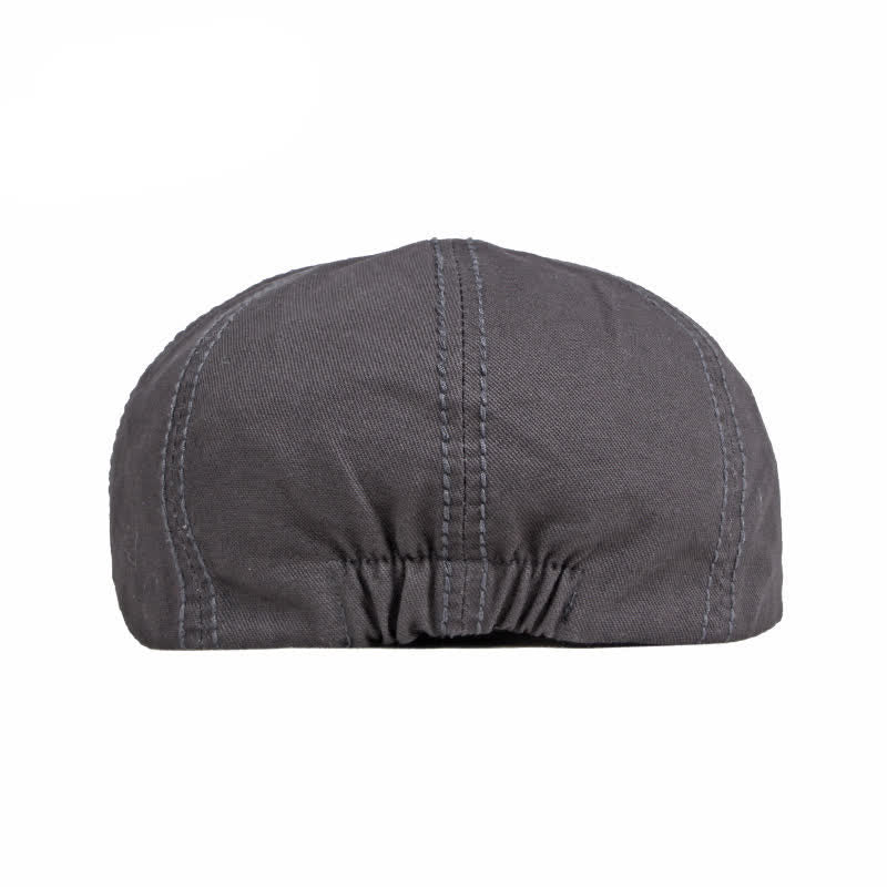 Berretto casual in cotone tinta unita da giorno - image 6