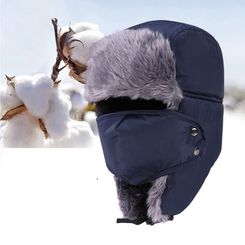 2 pezzi Set di cappelli da cacciatore con maschera da arrampicata in montagna - image 1
