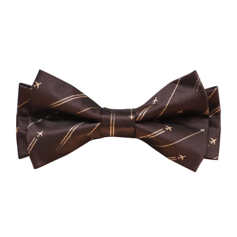 Papillon a righe con pois alla moda da uomo - image 3