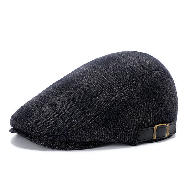 Berretto piatto in pile polare con motivo scozzese - Marina Militare - Regolabile (circa 22"-23 1/4") - image 9