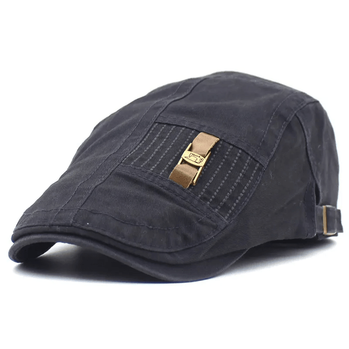 Berretto in cotone con cinturino in pelle Freestyle I-Buckle - Grigio scuro - Regolabile (circa 22"-23 1/4") - image 10