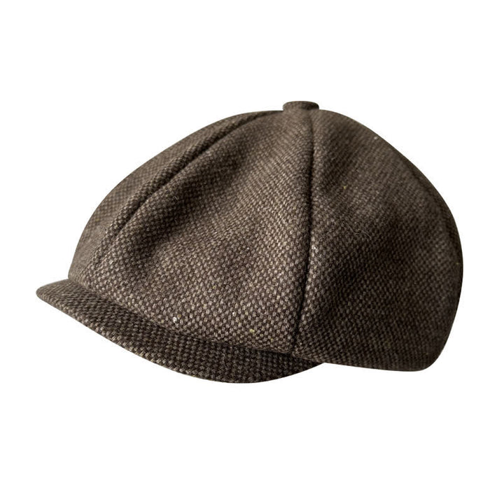 Berretto ottagonale vintage Auburn Newsboy - image 3