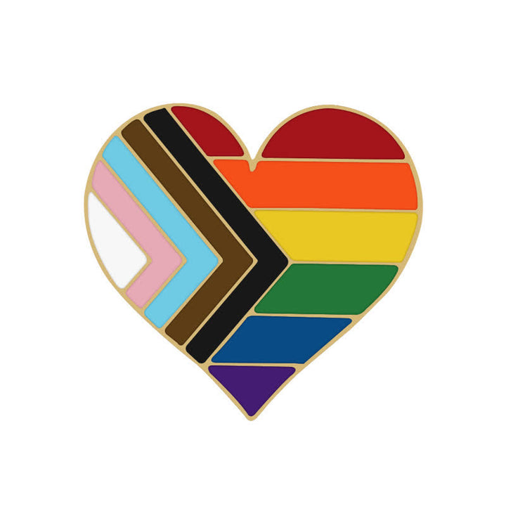 Spilla con bandiera arcobaleno "Show Your Pride" da 3 pezzi - image 7