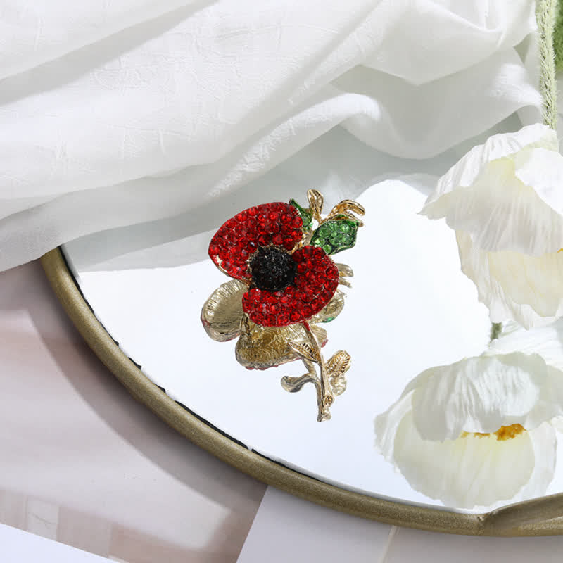Spilla da donna Alive Poppy Safflower - image 5